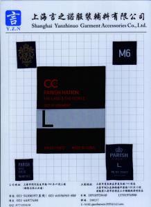 Woven label